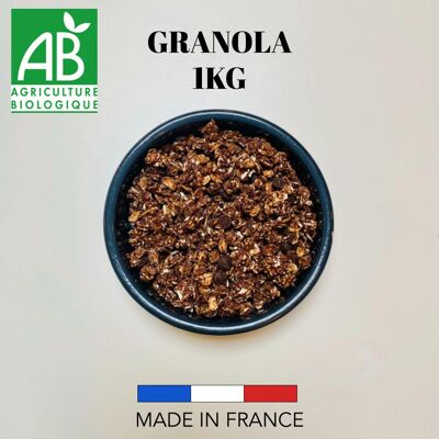 Granola de Chocolate Ecológico GRANEL 1KG
