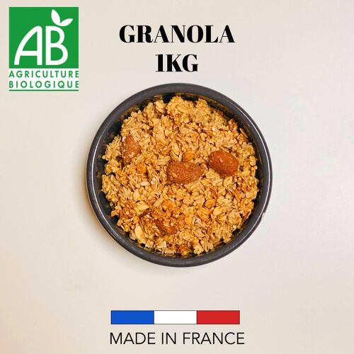 Granola  Bio Crunchy Nature VRAC 1KG
