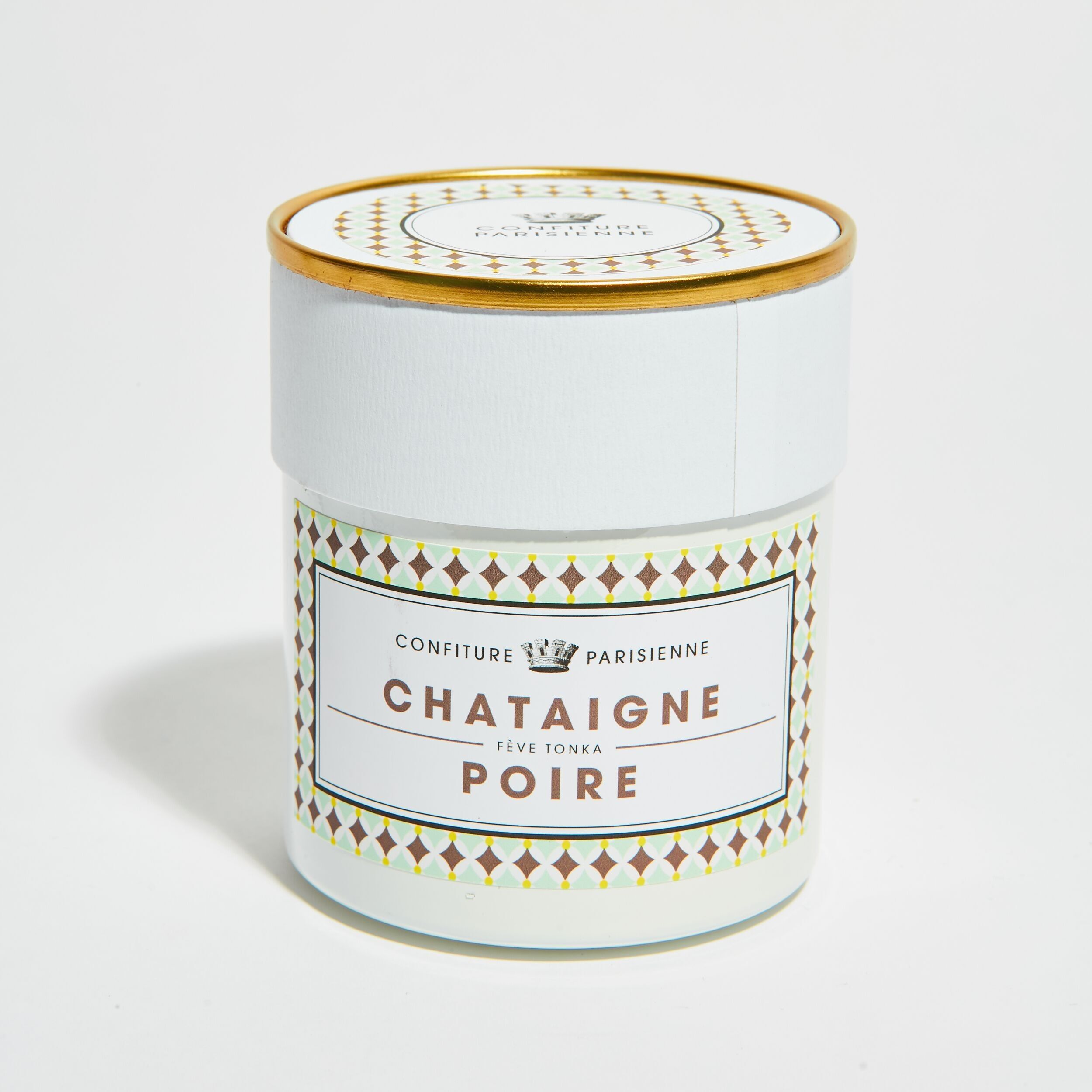 Confiture de Châtaigne poire  et fève tonka