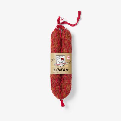 Knitted sweet chorizo from the Basque country