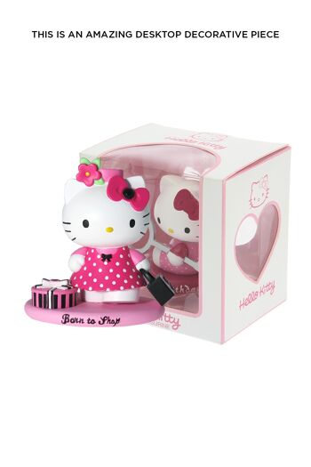 Hello Kitty "Born To Shop" Figurine en céramique 3