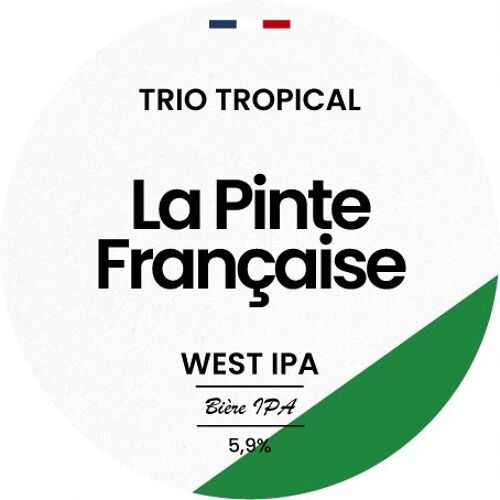 Fût pression 30L - Trio Tropical - IPA