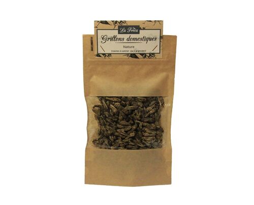 Insectes comestibles - Grillons - Sachet 100g