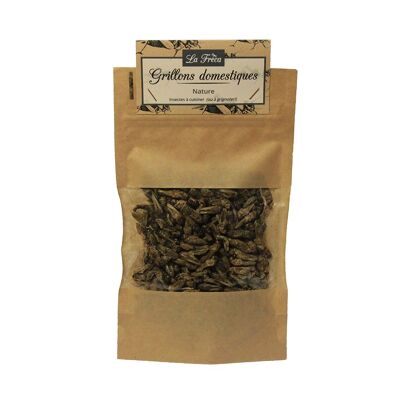 Insectos comestibles - Grillos - Bolsa 100g