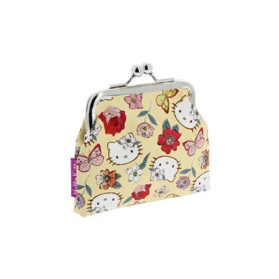 Portamonete con chiusura vintage Hello Kitty