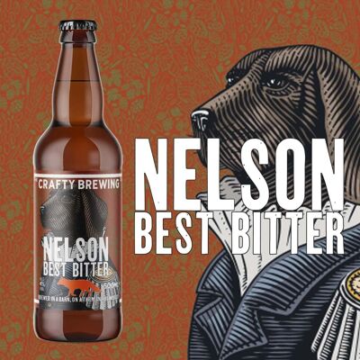 Nelson – Best Bitter – 4% , 6 x 500ml bottles