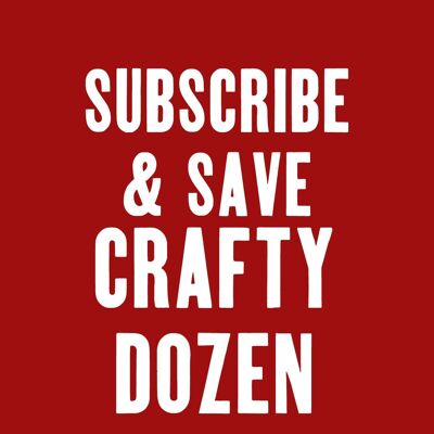 SUBSCRIBE & SAVE £5 – Crafty Dozen – Mixed Case ,