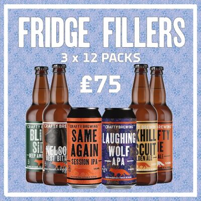 Fridge Filler Deals - Crafty One 12 x 500ml Bottles Crafty One 12 x 500ml Bottles Crafty One 12 x 500ml Bottles ,