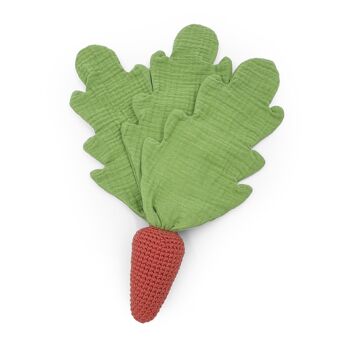 THE CARROT - SOFT TOY IN ORGANIC COTTON 5