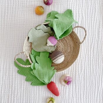 THE CARROT - SOFT TOY IN ORGANIC COTTON 6