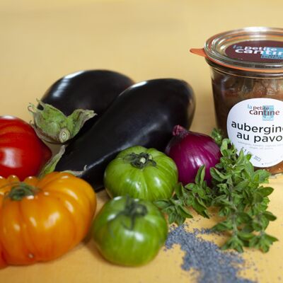 Aubergines au pavot-750g