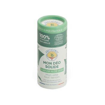 Déodorant solide 100% naturel & bio - Aloe Vera 1