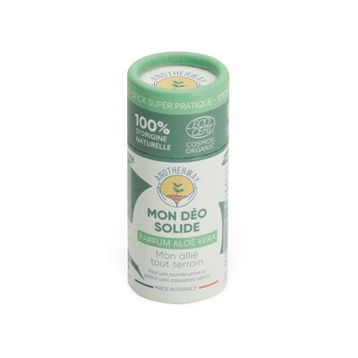 Déodorant solide 100% naturel & bio - Aloe Vera
