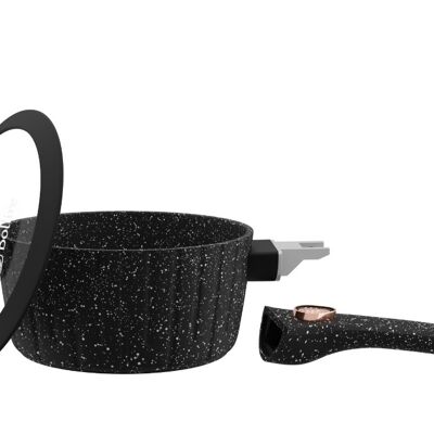 Saucepan SICILIA 1.2 L with detachable handle, non-stick