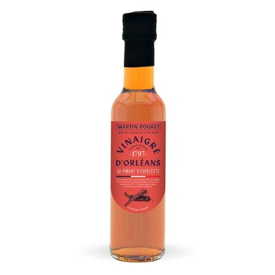 Orleans white wine vinegar with Espelette pepper A.O.P