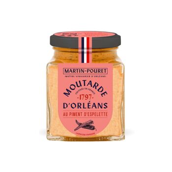 Moutarde au Piment d'Espelette 200g