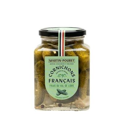 Fresh gherkins from the Loire Valley with Orléans vinegar
