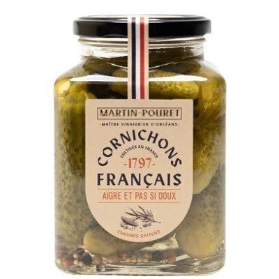 Sour and not so sweet gherkins from the Loire Valley with Orleans vinegar