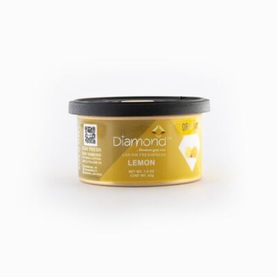 Organic Tin Lemon Car Air Freshener