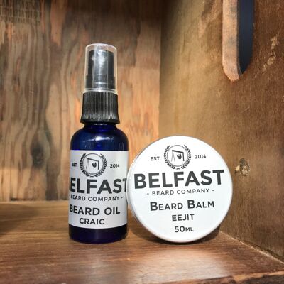 Beard Oil & Balm Combo Banjaxed , sku100