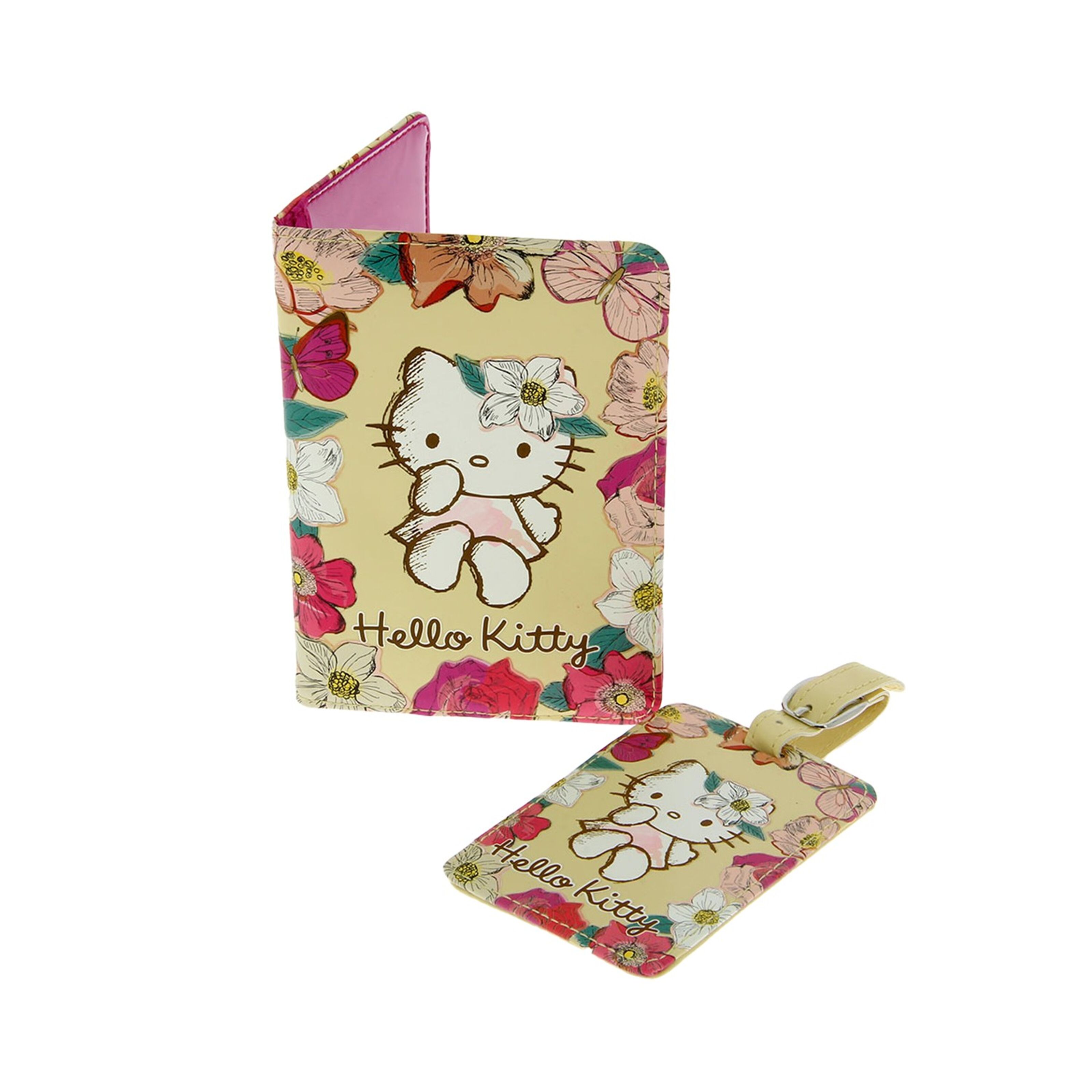 Buy wholesale Hello Kitty Passport Holder & Luggage Tag Set Travel