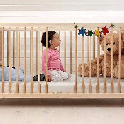 Bambus-Matratzenschoner (Kinderbett)