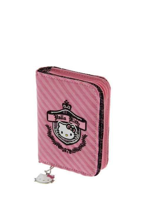 Hello Kitty Prep 1976 Zip Wallet- Pink