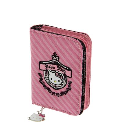 Cartera con cremallera Hello Kitty Prep 1976 - Rosa