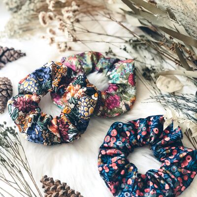 Set of 3 scrunchies - 60' Hippies collection