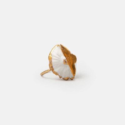 Ring Âmes Double Rose & gold