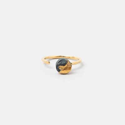 Black Azure Ring
