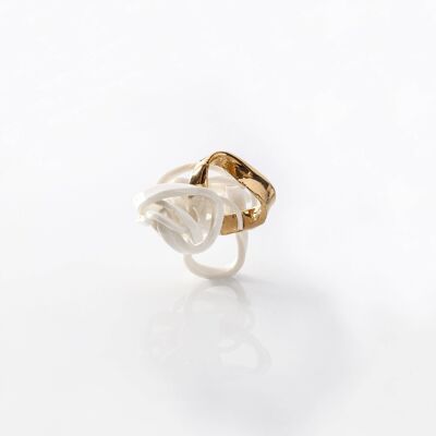 Angel hair ring