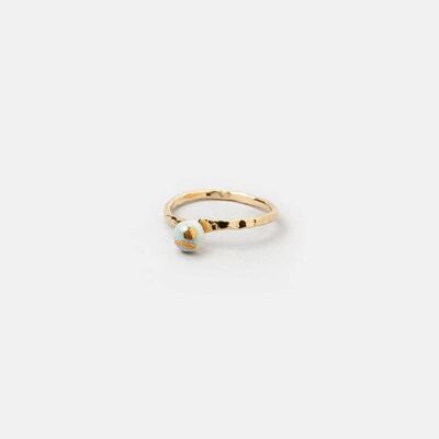 Minis Rêves ring Dark green & gold