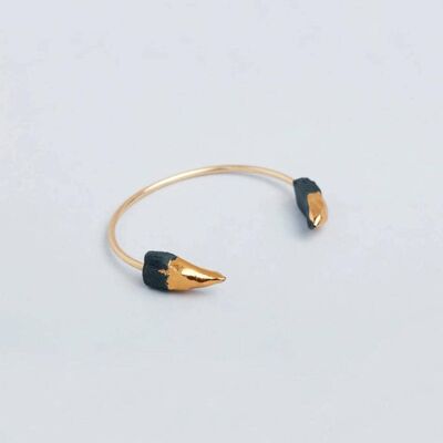 Buy wholesale Ear studs dragon 925 silver rose gold plated