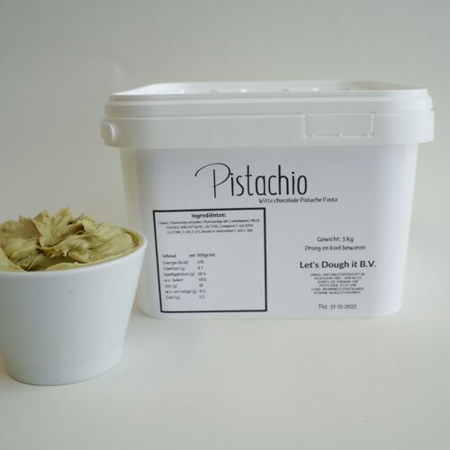 Pistachio - Creamy Pistache Pasta - Horeca 3 KILO