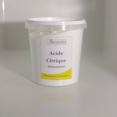 Acido citrico commestibile 285 g 🍋 concentrato - barattoli riutilizzati 🔄