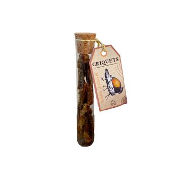 Insectes comestibles - Criquets en tube, Mangue douce 1