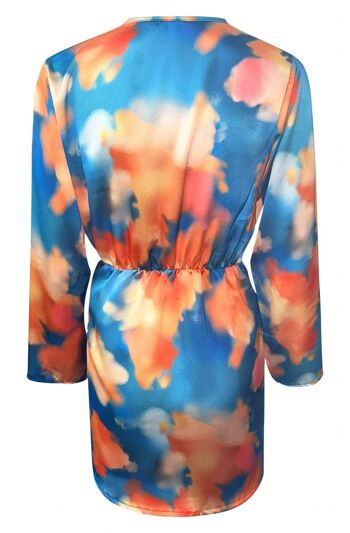 ROBE SUPERPOSÉE FLEUR CONTRAST 'BLUR' 2