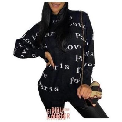 Love Paris Maglione