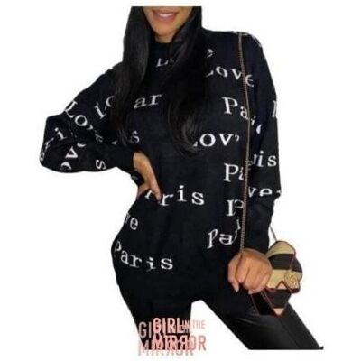 Liebe Paris Pullover
