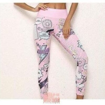 POW ! Legging de fitness