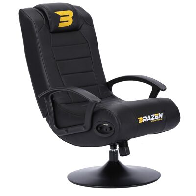 BraZen Stag 2.1 Bluetooth Surround Sound Gaming Chair - black
