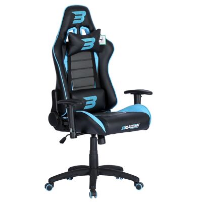 BraZen Sentinel Elite PC Gaming Chair - blue