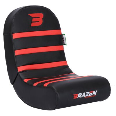 BraZen Piranha Gaming Chair - red