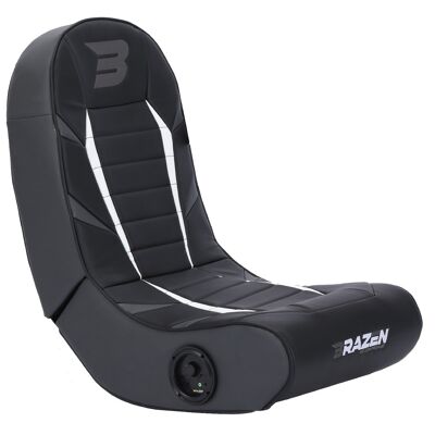 BraZen Python 2.0 Bluetooth Surround Sound Gaming Chair - grey