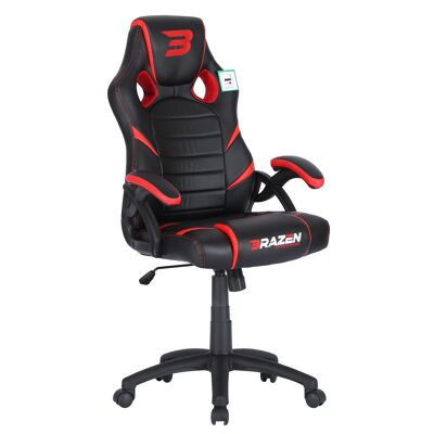 BraZen Puma PC Gaming Chair - red