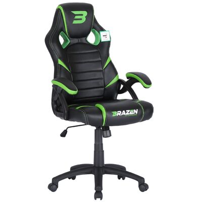 BraZen Puma PC Gaming Chair - green
