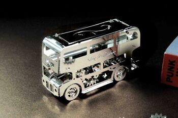 Kit de construction Cute Double Decker en métal-Mécanique 3