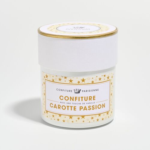 Carotte vanille passion confiture