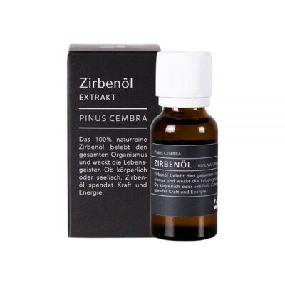 Zirbenöl / Arvenöl / Zirbenkiefernöl 100% naturreines Extrakt | 5ml